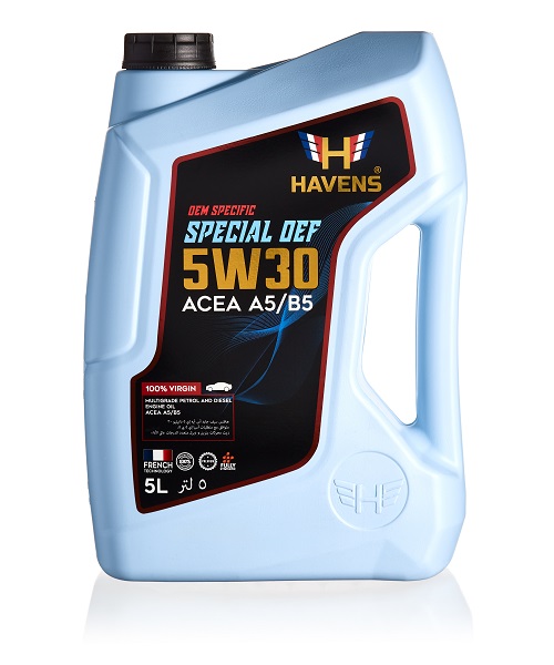 Havens Special OEF 5W30 ACEA A5B5, API SNCF 5L